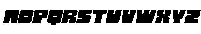 Otha Oblique Font UPPERCASE