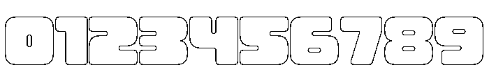 Otha Outline Font OTHER CHARS