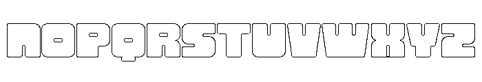 Otha Outline Font UPPERCASE