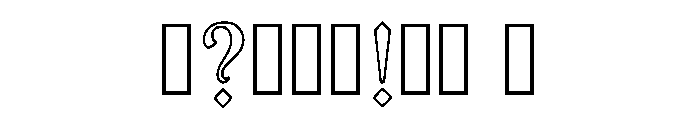Otior Regular Font OTHER CHARS