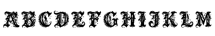Otis Regular Font UPPERCASE