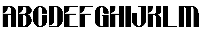 Ottearai Font UPPERCASE