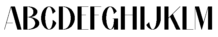 Otyetly Font UPPERCASE
