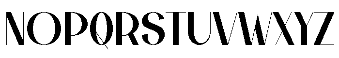 Otyetly Font UPPERCASE