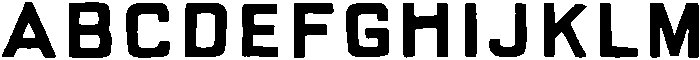 OTR Hell's Angles Regular otf (400) Font UPPERCASE