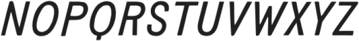 OTR Stoned Italic otf (400) Font UPPERCASE