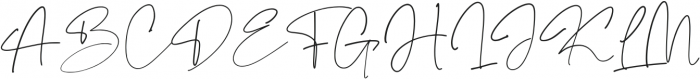Otegan Signature Script Reguler otf (400) Font UPPERCASE