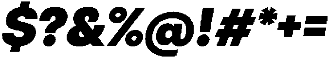 Otfits Grotesk Black Italic otf (900) Font OTHER CHARS