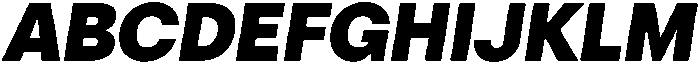 Otfits Grotesk Black Italic otf (900) Font UPPERCASE