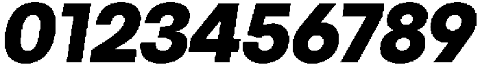 Otfits Grotesk Extra Bold Italic otf (700) Font OTHER CHARS