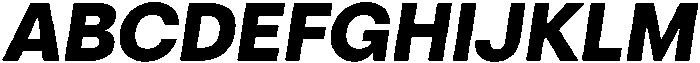 Otfits Grotesk Extra Bold Italic otf (700) Font UPPERCASE