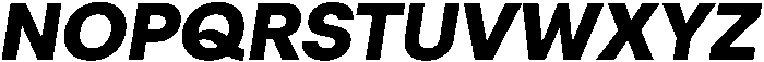 Otfits Grotesk Extra Bold Italic otf (700) Font UPPERCASE
