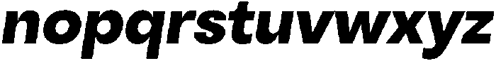 Otfits Grotesk Extra Bold Italic otf (700) Font LOWERCASE
