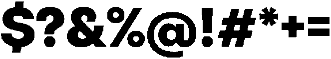 Otfits Grotesk Extra Bold otf (700) Font OTHER CHARS