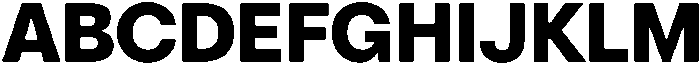 Otfits Grotesk Extra Bold otf (700) Font UPPERCASE