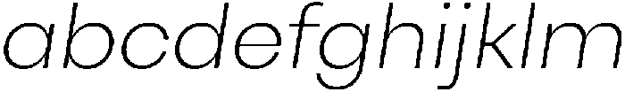 Otfits Grotesk Extra Light Italic otf (200) FONT