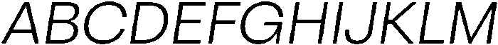 Otfits Grotesk Light Italic otf (300) Font UPPERCASE