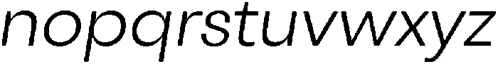 Otfits Grotesk Light Italic otf (300) Font LOWERCASE