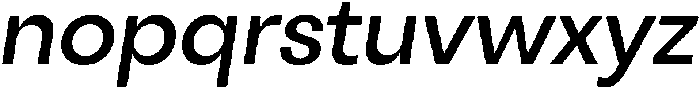 Otfits Grotesk Medium Italic otf (500) Font LOWERCASE