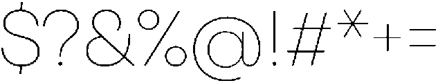 Otfits Grotesk Thin Var ttf (100) Font OTHER CHARS