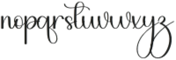 Other Regular otf (400) Font LOWERCASE