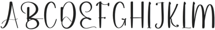 Others Regular otf (400) Font UPPERCASE