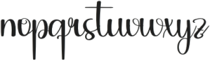 Others Regular otf (400) Font LOWERCASE
