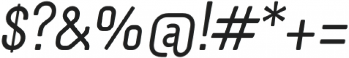 OtsuSans-BookItalic otf (400) Font OTHER CHARS