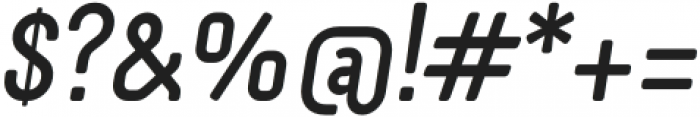 OtsuSans-MediumItalic otf (500) Font OTHER CHARS