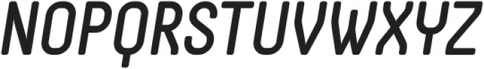 OtsuSans-MediumItalic otf (500) Font UPPERCASE