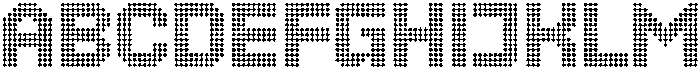 Ottacs Regular otf (400) Font UPPERCASE