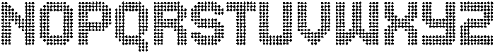Ottacs Regular otf (400) Font UPPERCASE