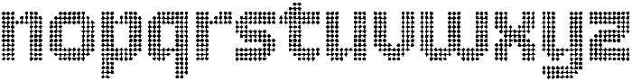 Ottacs Regular otf (400) Font LOWERCASE