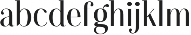 Ottenthic Serif otf (400) Font LOWERCASE