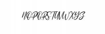 Ottmar - Handwritten font Font UPPERCASE