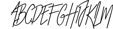 Otella Signature Font 1 Font UPPERCASE