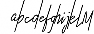 Otella Signature Font 1 Font LOWERCASE