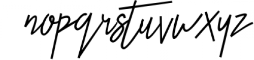 Otella Signature Font 1 Font LOWERCASE