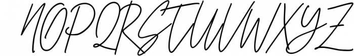 Otentic Signature Font 1 Font UPPERCASE