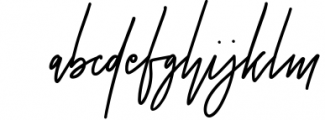 Otentic Signature Font 1 Font LOWERCASE