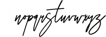 Otentic Signature Font 1 Font LOWERCASE