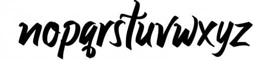 Otherside - Handwriting Font 1 Font LOWERCASE