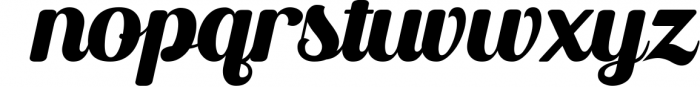 Otista | Bold Script Font Font LOWERCASE