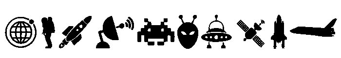 Other Space Font OTHER CHARS