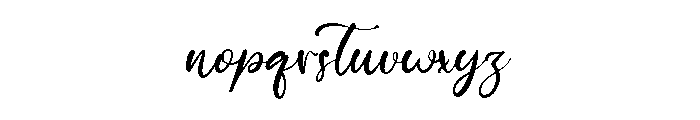Otterberg Font LOWERCASE