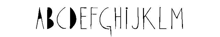 Otun Font UPPERCASE