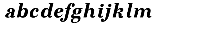 Otama Text Black Italic Font LOWERCASE