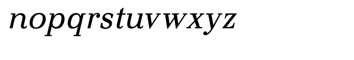 Otama Text Italic Font LOWERCASE