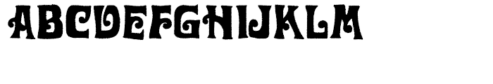Otoboke Regular Font UPPERCASE