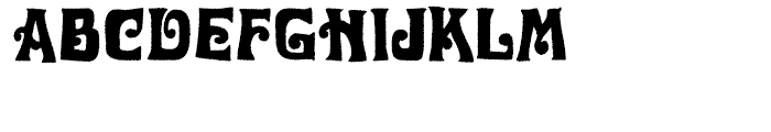 Otoboke Regular Font LOWERCASE